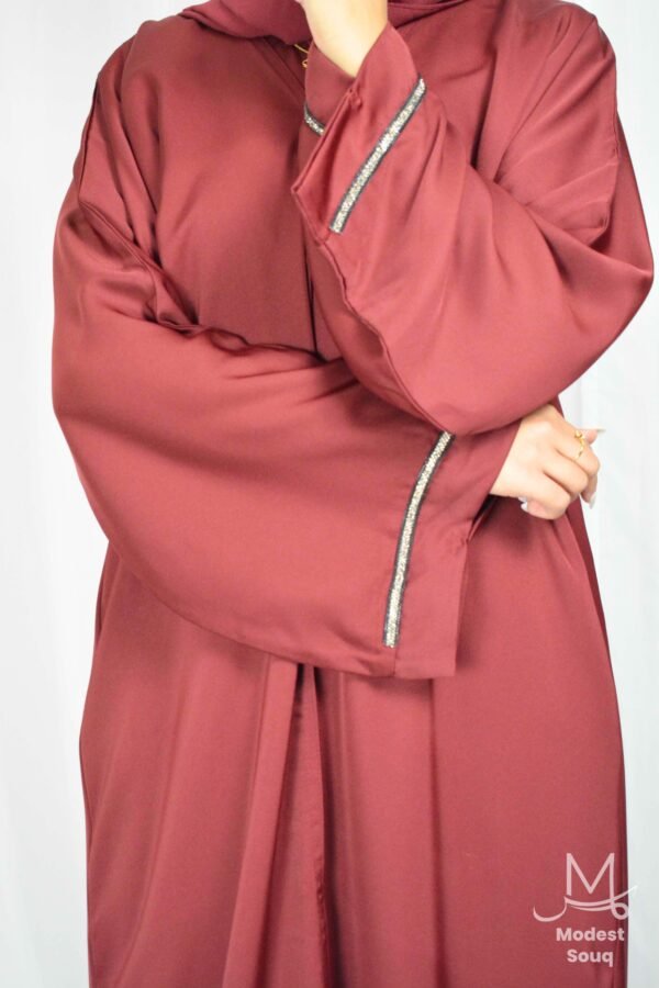 Humayra - Maroon - Image 4