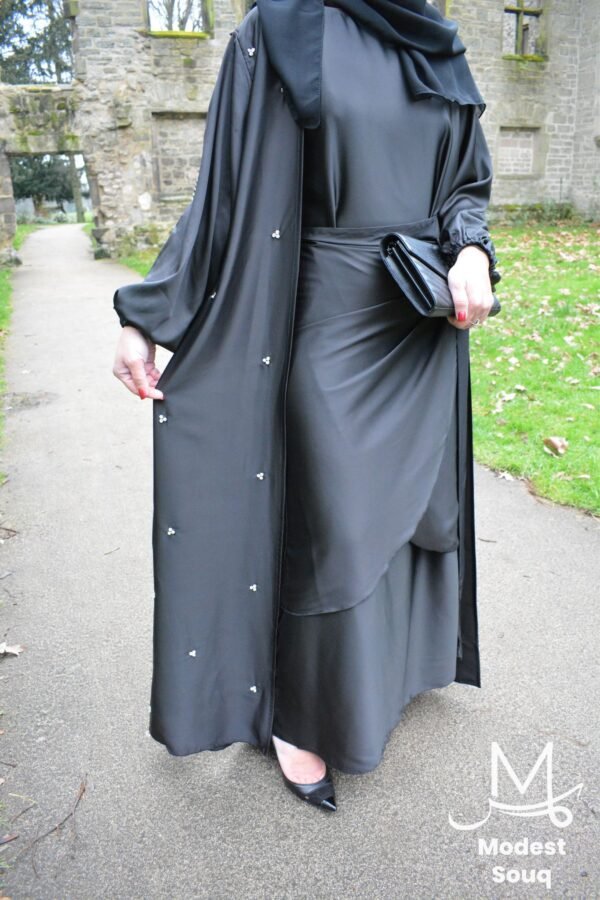 Lina Abaya Black - Image 2
