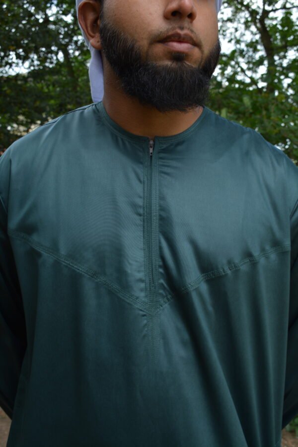 Emirati Thobe - Dark Green