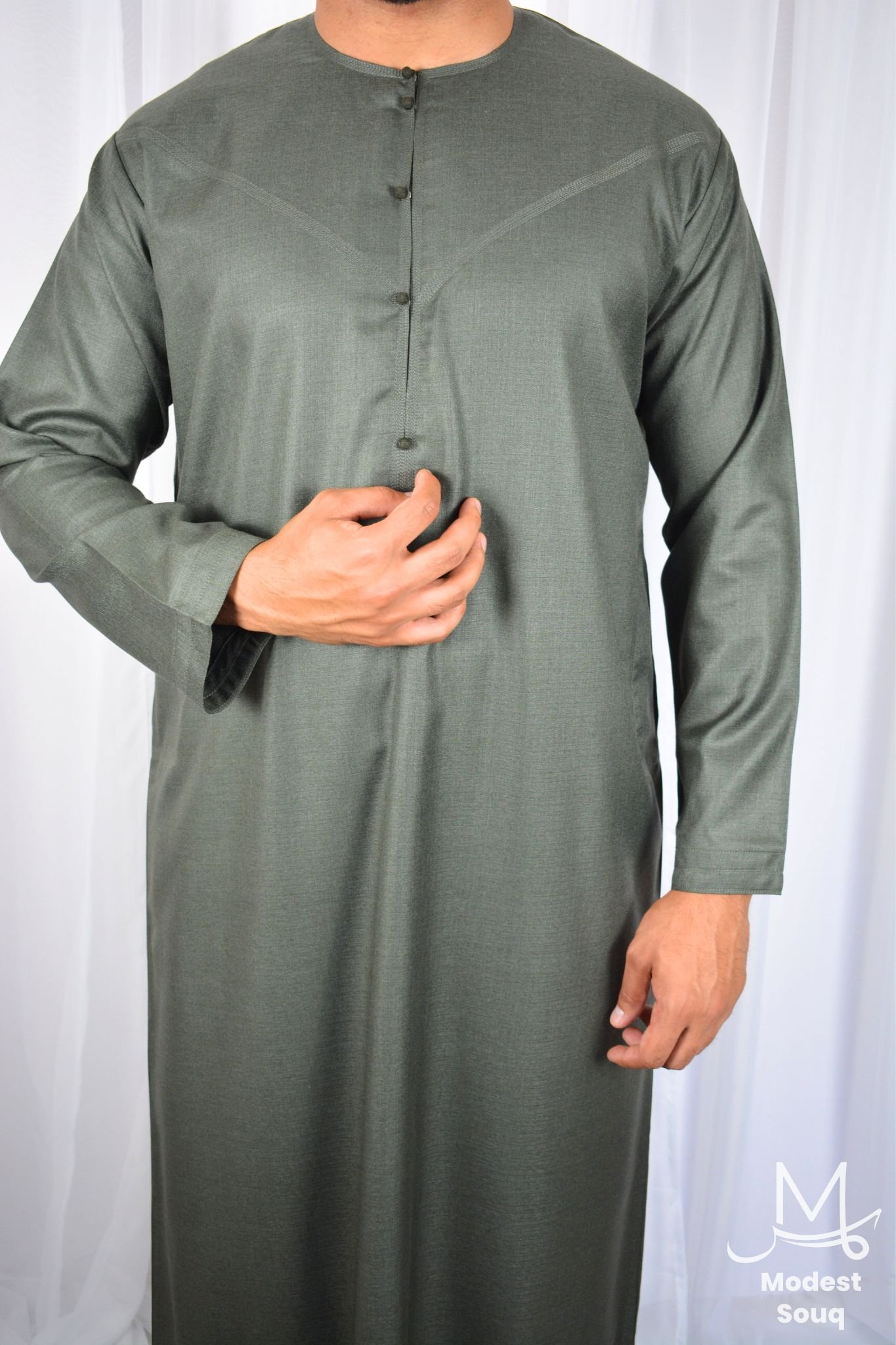 Green Emirati Thobe