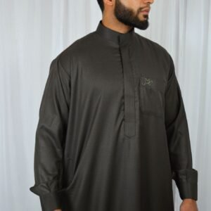 brown thobe mens