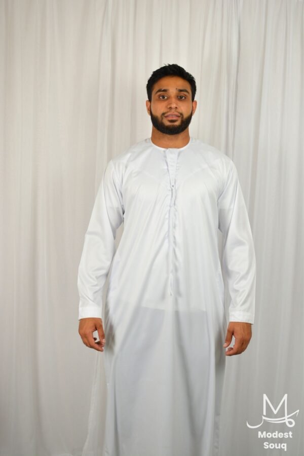 mens white thobe