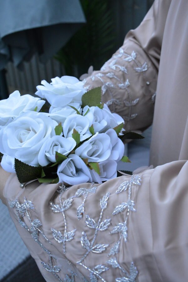 Zaheerah Blush Pink Abaya