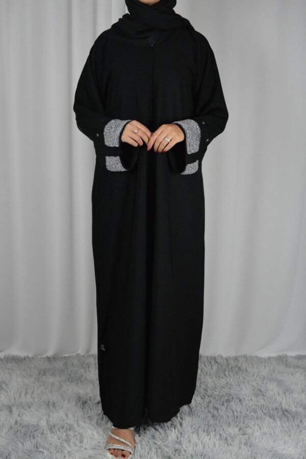 Alayna Black Abaya - Image 2