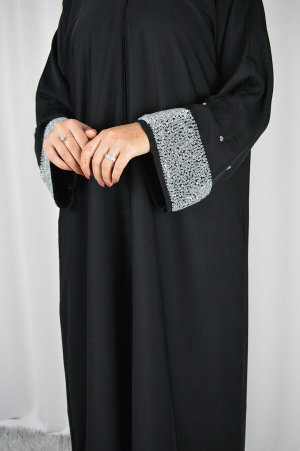 Alayna Black Abaya - Image 3