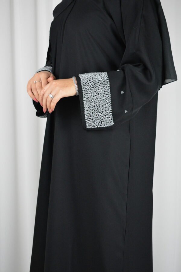 Alayna Black Abaya - Image 4