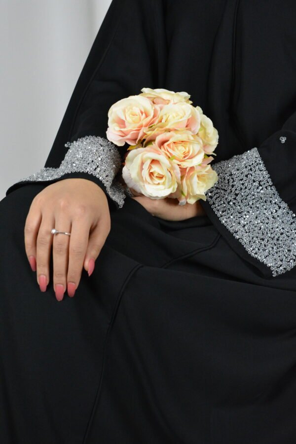 Alayna Black Abaya - Image 5