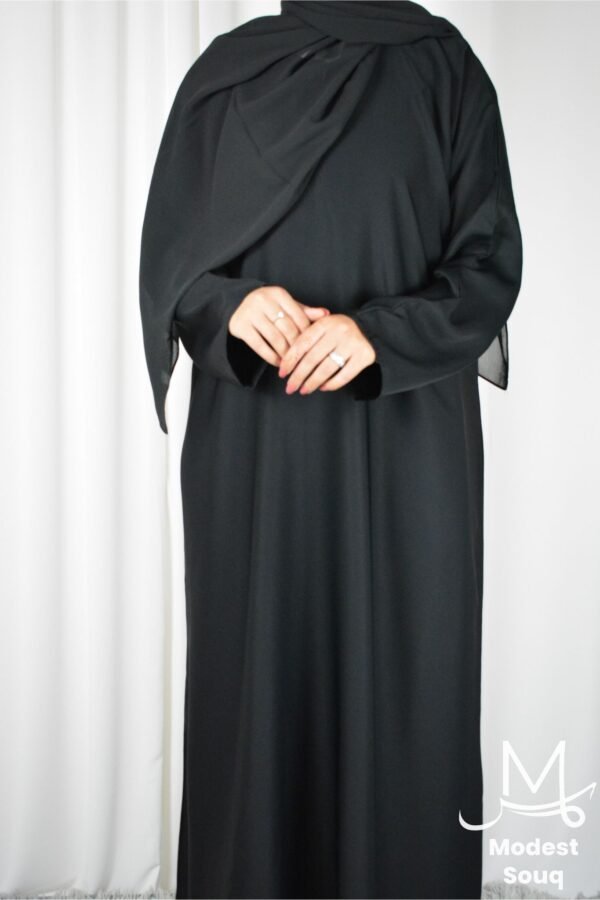 abaya plain black