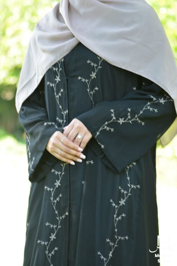 black eid abaya