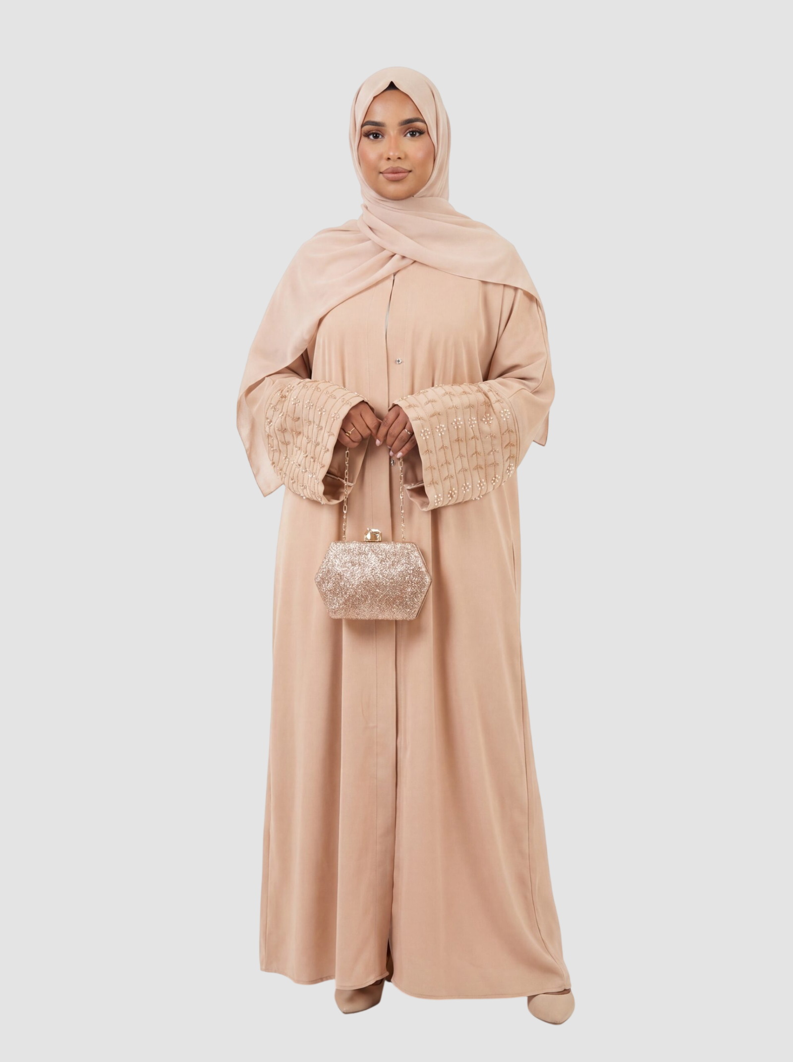 AMAAYSA-Peach-Abaya