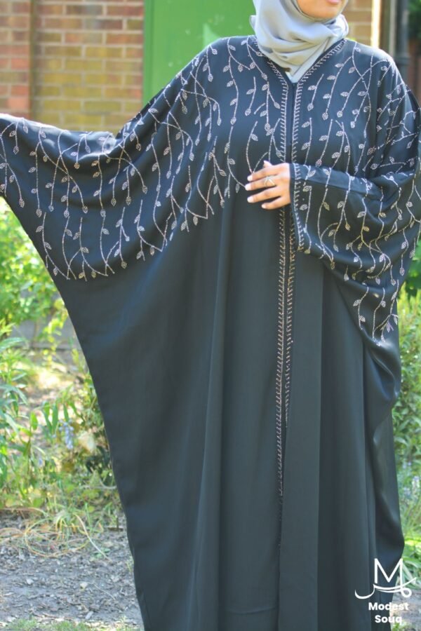 TALIA Black Abaya - Image 3