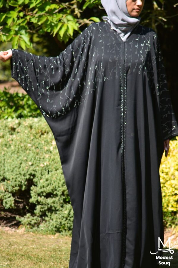 TALIA Black Abaya - Image 5