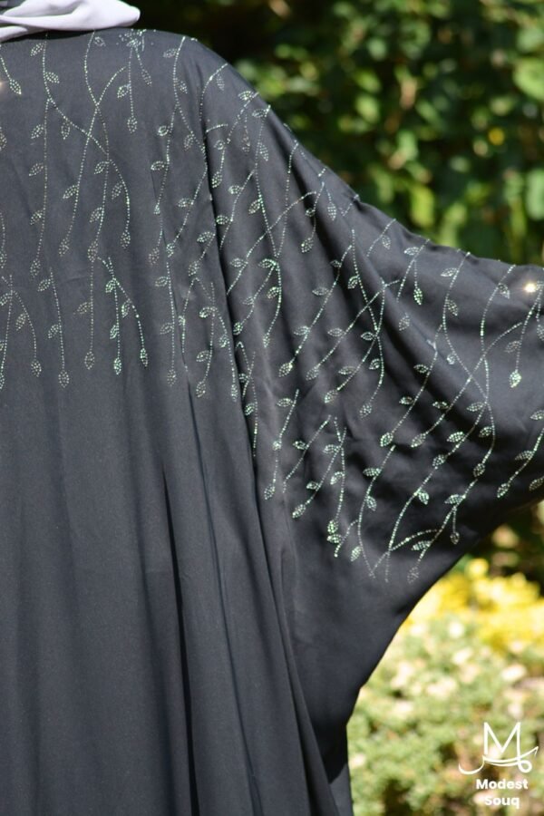 TALIA Black Abaya - Image 4