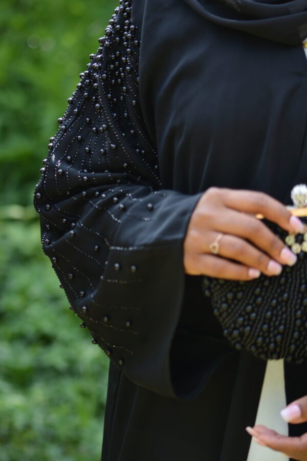 Aleenah Abaya - Black - Image 2