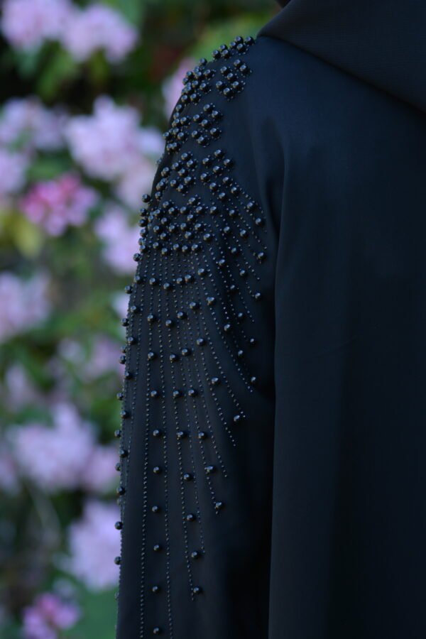 Aleenah Abaya - Black - Image 3
