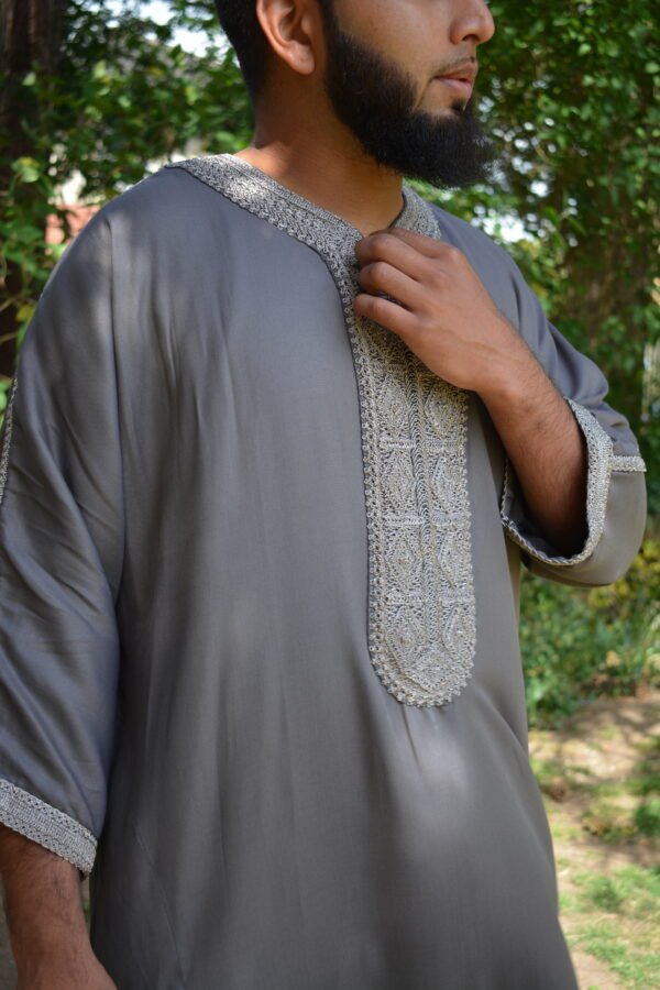 Moroccan Thobe - Mauve