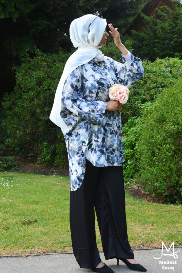 Haya Blue Co Ord Set - Image 4