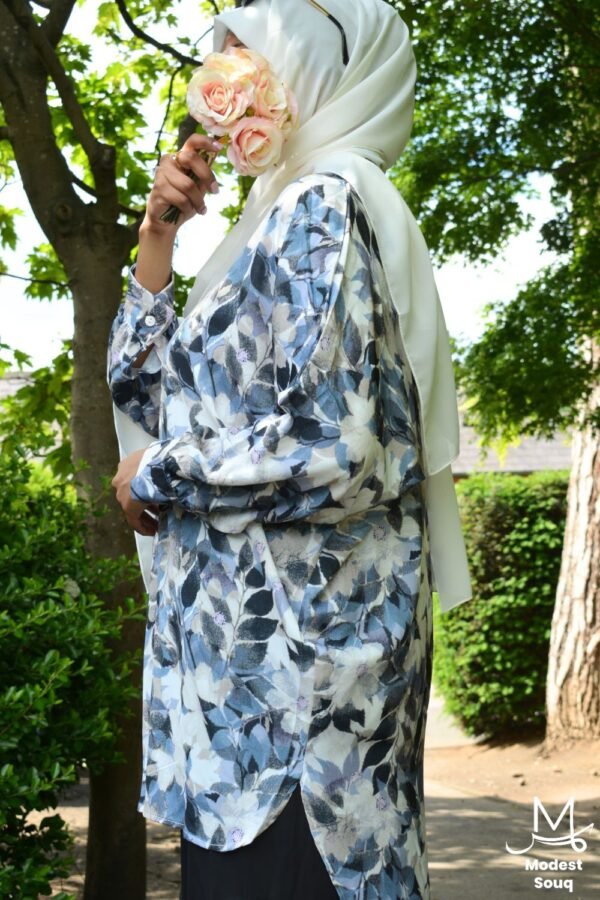 Haya Blue Co Ord Set - Image 3