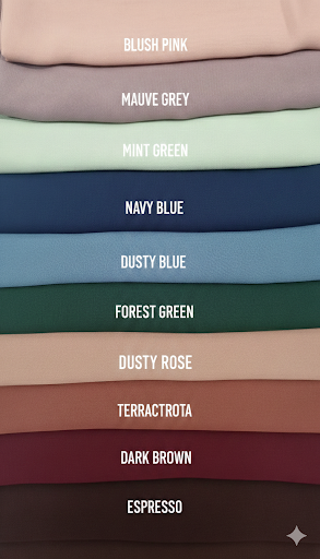 Chiffon Hijab - Various colours - Image 2