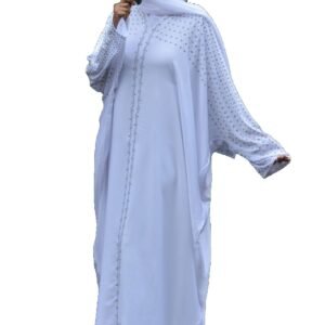 Rumaisa White Abaya