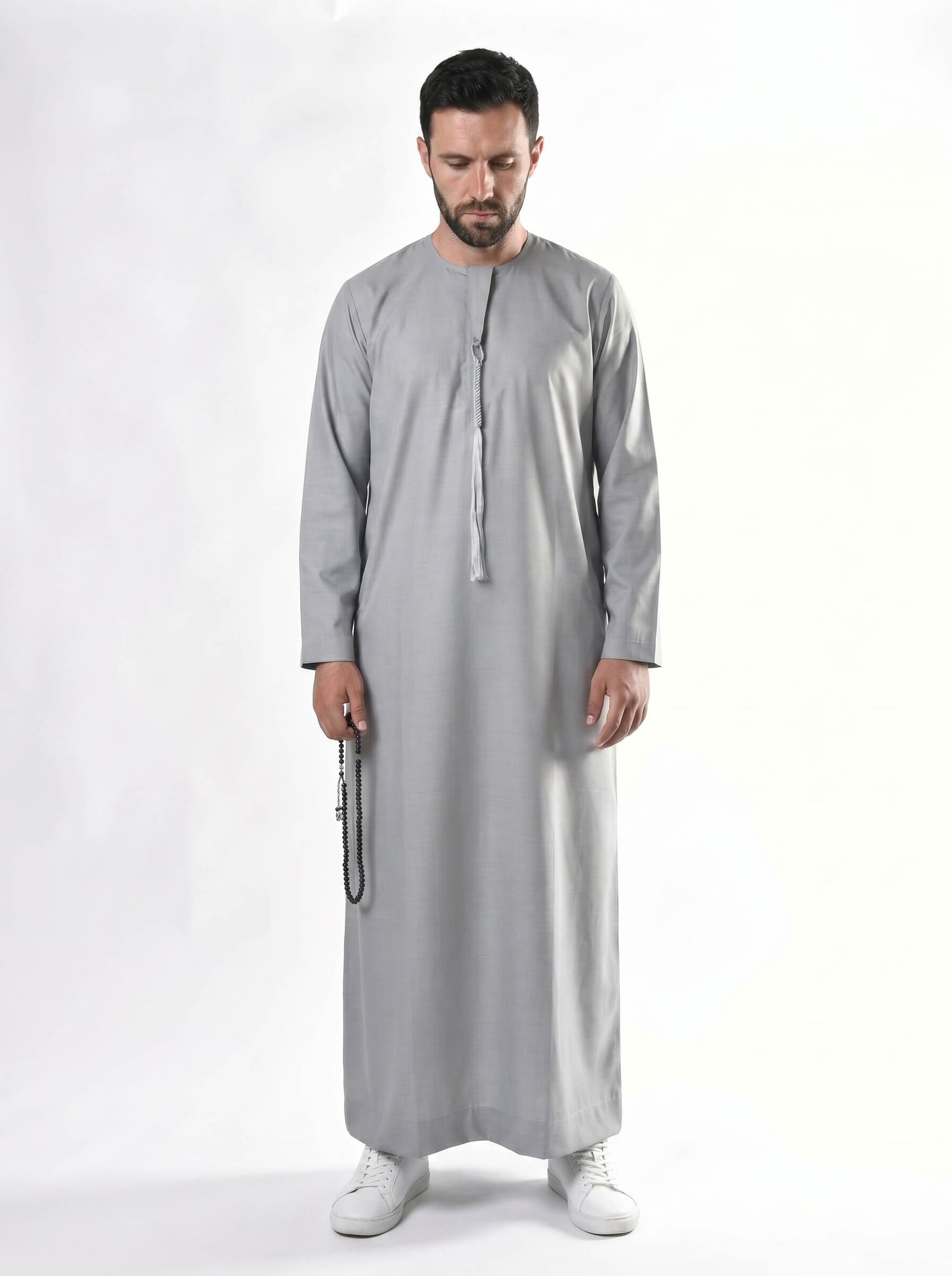Emirati-Thobe-bluegrey-with-tassle-1 (1) (1)