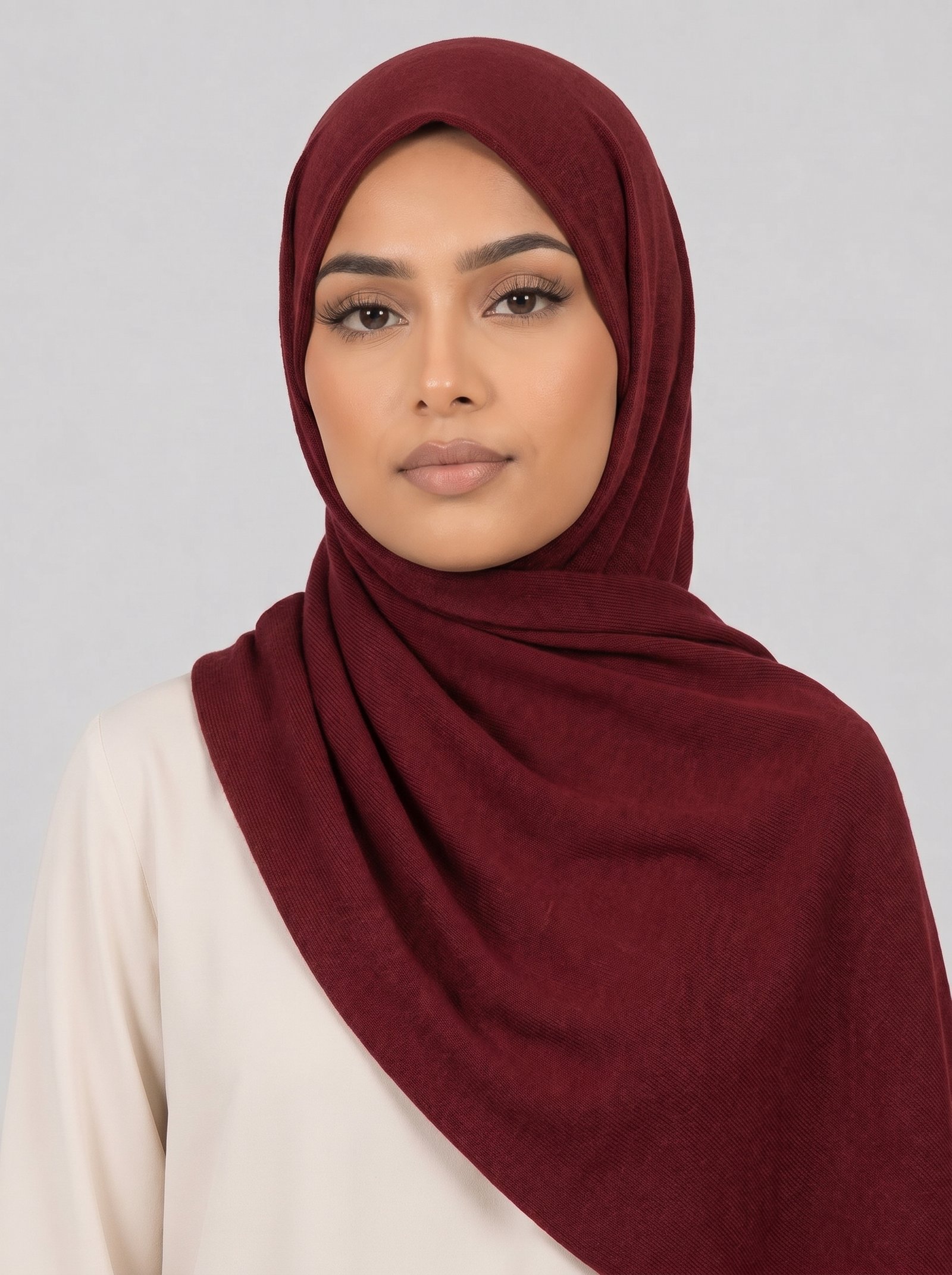 Jersey Deep Burgundy Red